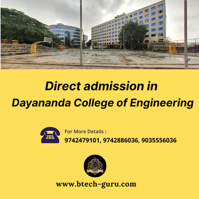 CSE Direct Admission in DSCE Bangalore- 2025 Admission Open
