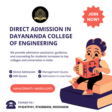 Join Dayananda Sagar College for CSE- No Entrance Needed