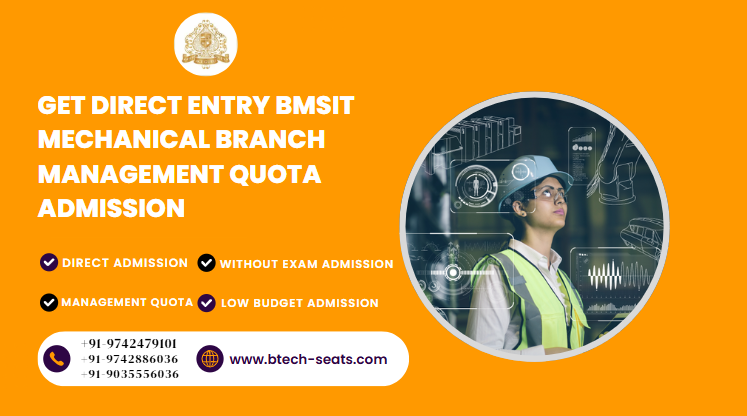 Get Direct Entry BMSIT Mechanical Branch Management Quota Admission