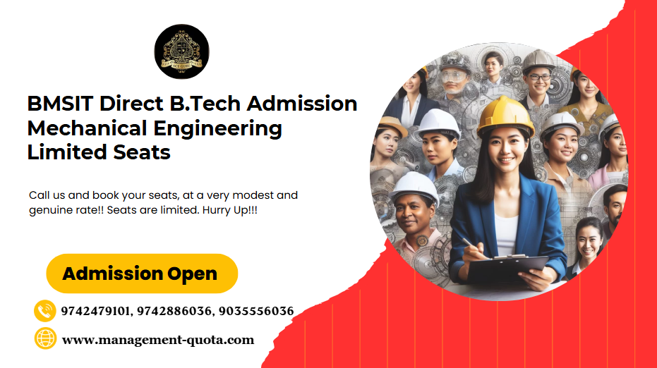 Secure Your Spot in BMSIT Mechanical Engineering Direct Admission