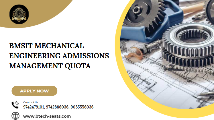 BMSIT Mechanical Engineering Admissions Management Quota.