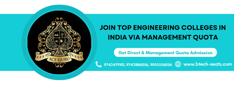 Apply Now for Direct B.Tech Admission via Management Quota.