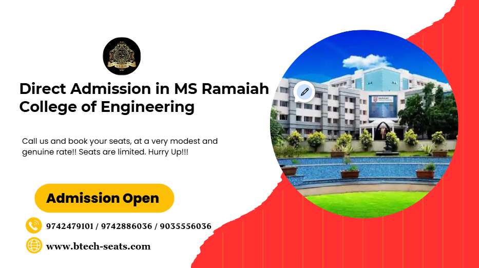 Direct Admission in MS Ramaiah College of Engineering