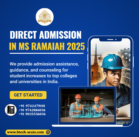 Direct Admission in MS Ramaiah College of Engineering.