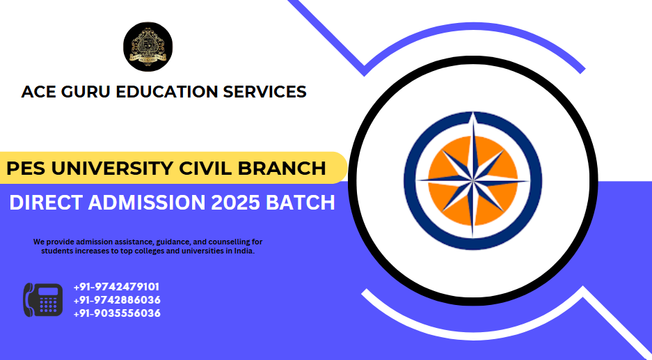 PES College B.Tech Civil Engineering Direct Entry Management Quota