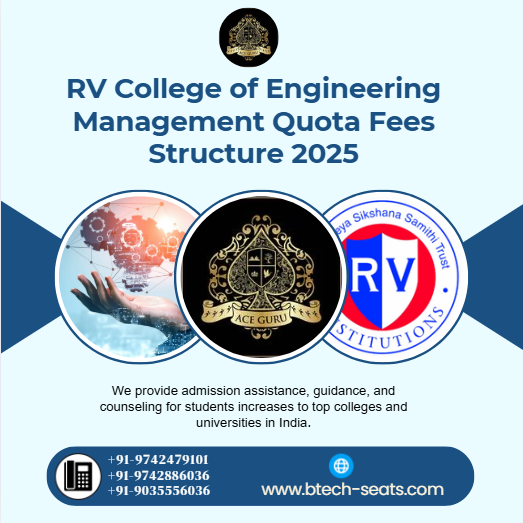 RV College of Engineering Management Quota Fees Structure 2025.