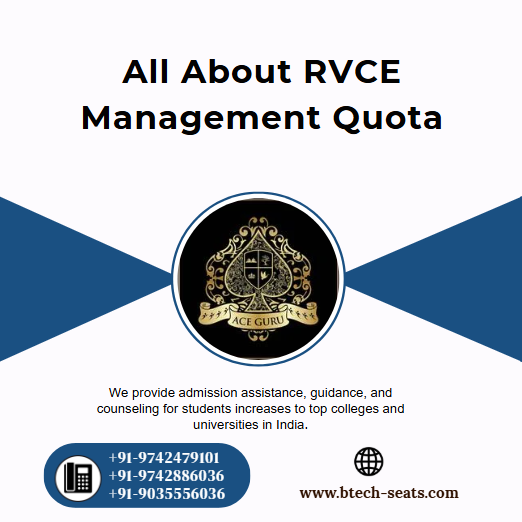 All About RVCE Management Quota.