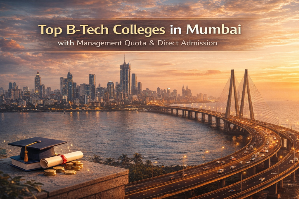 Top B-tech Colleges in Metro Cities in Mumbai with Management Quota & Direct Admission