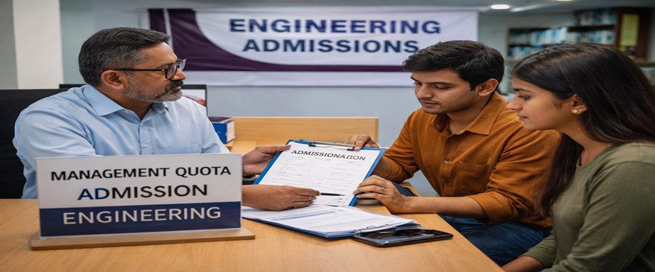 Btech Admission Through Management Quota 2026
