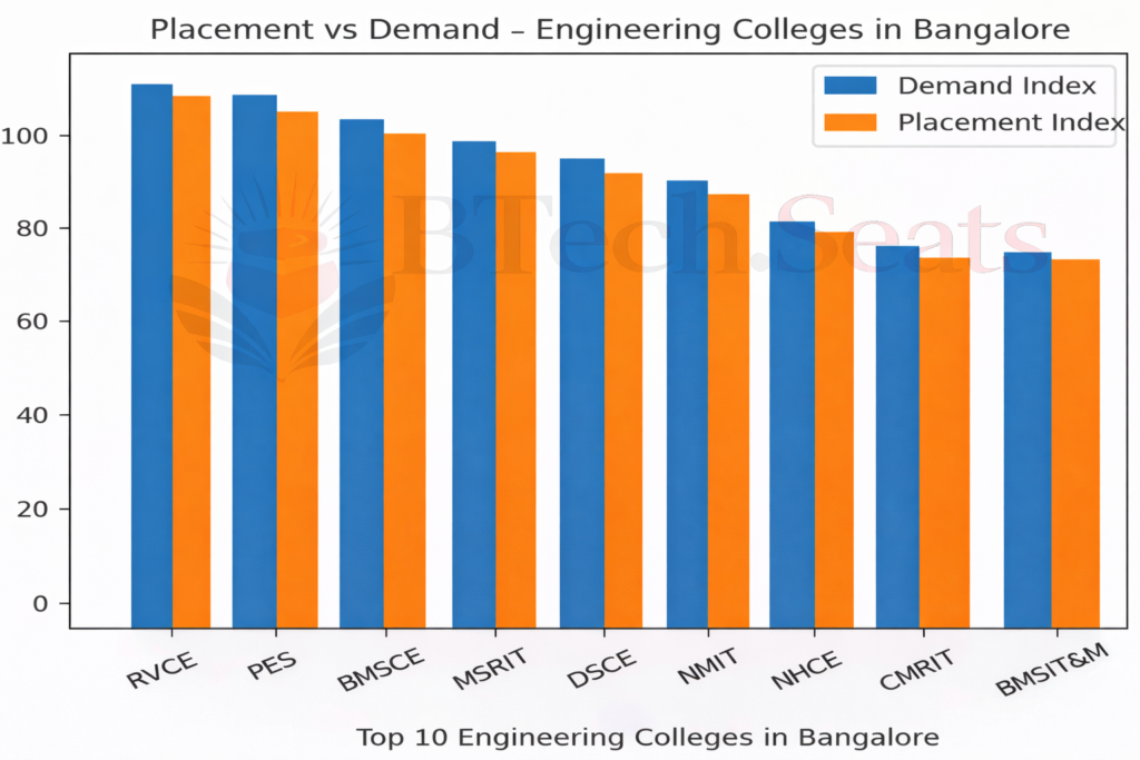 Placement vs Demand- Engineering Colleges in Bangalore