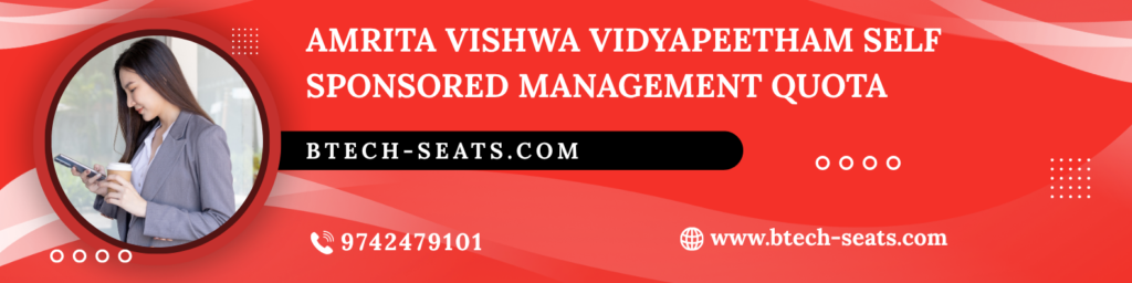 Amrita Vishwa Vidyapeetham Self Sponsored Management Quota 2026