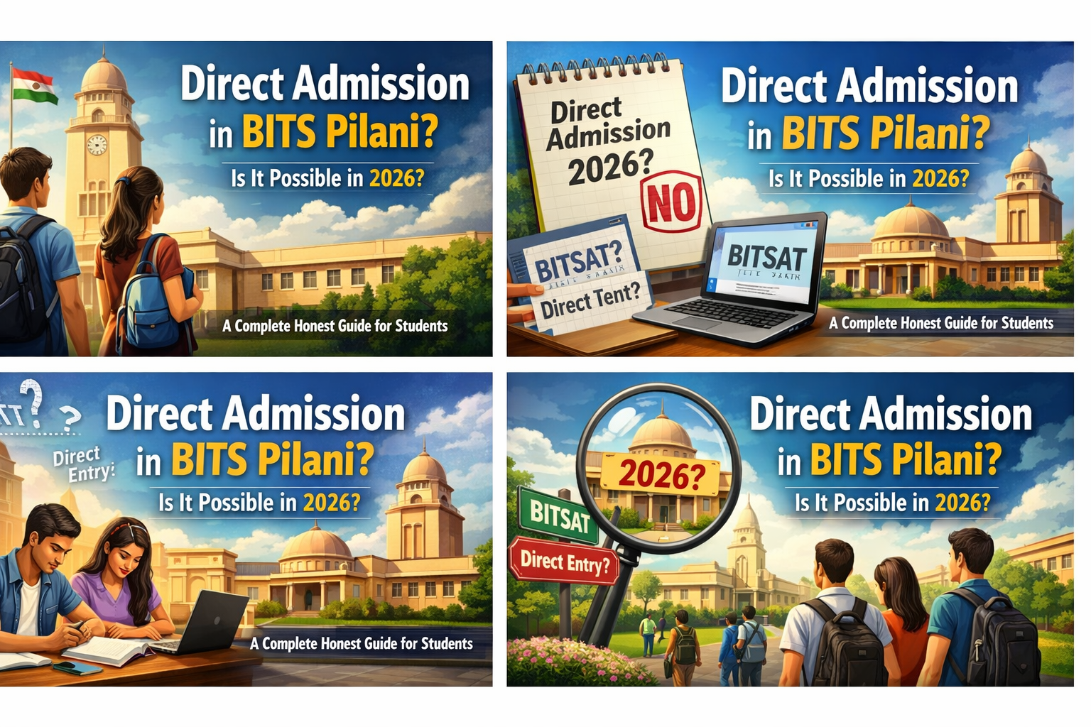 Direct Admission in BITS Pilani: Is It Possible in 2026? A Complete Honest Guide for Students