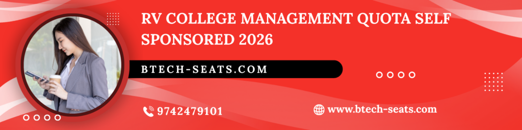 RV College Management Quota (Self Sponsored) 2026